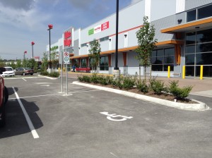 Accessible Parking at Adjacent Business