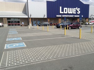 Lowe's Exemplary Accessible Parking